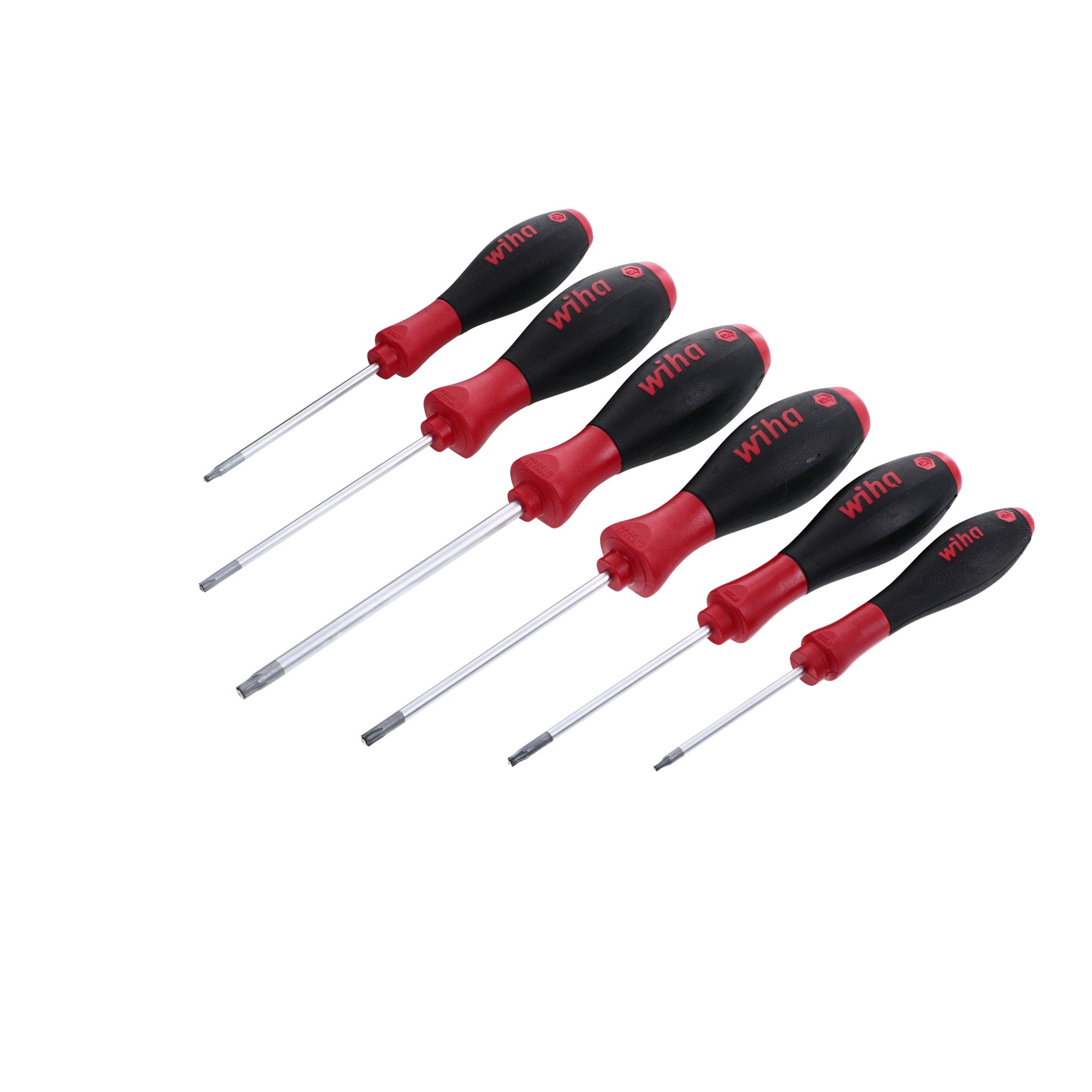 Wiha, 6 Piece SoftFinish MagicSpring Torx Screwdriver Set