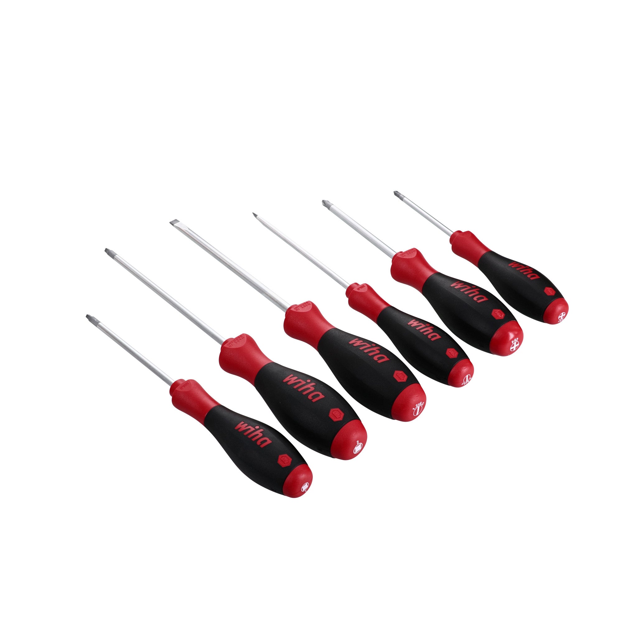 Wiha, 6 Piece SoftFinish Screwdriver Set