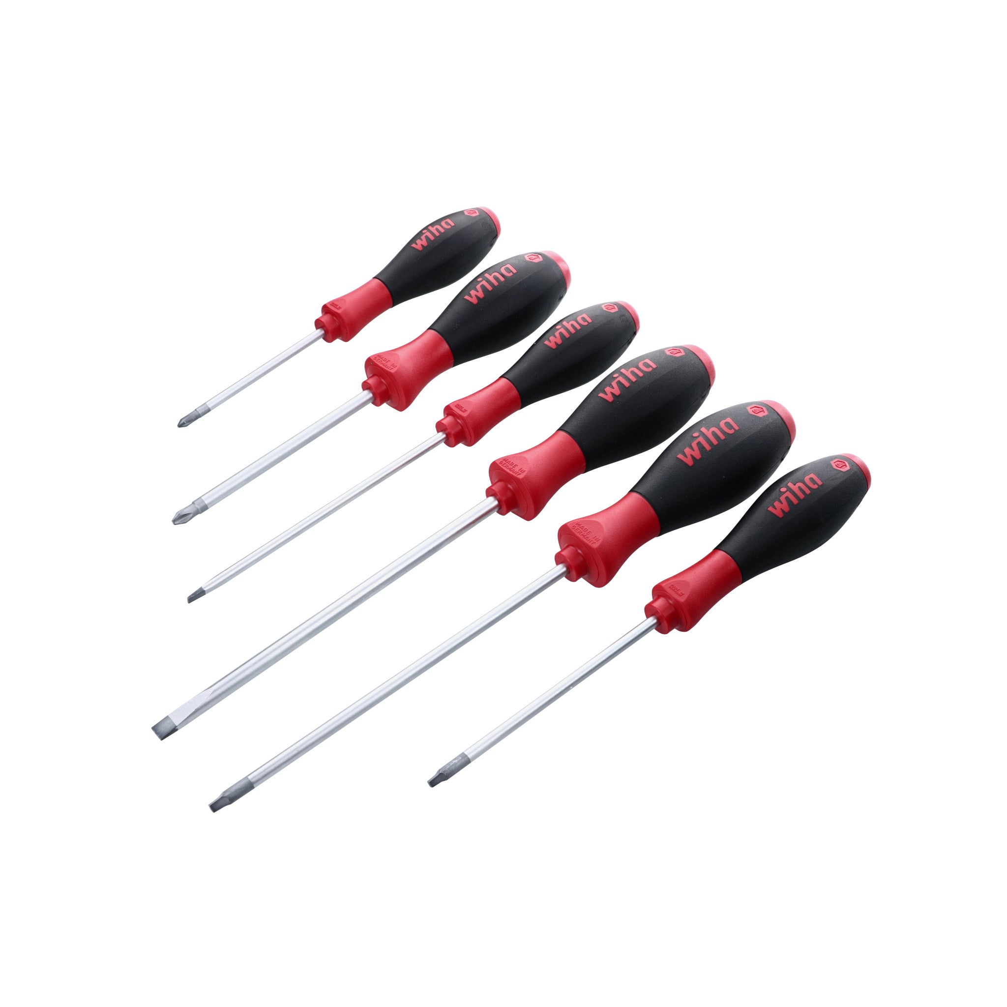 Wiha, 6 Piece SoftFinish Screwdriver Set