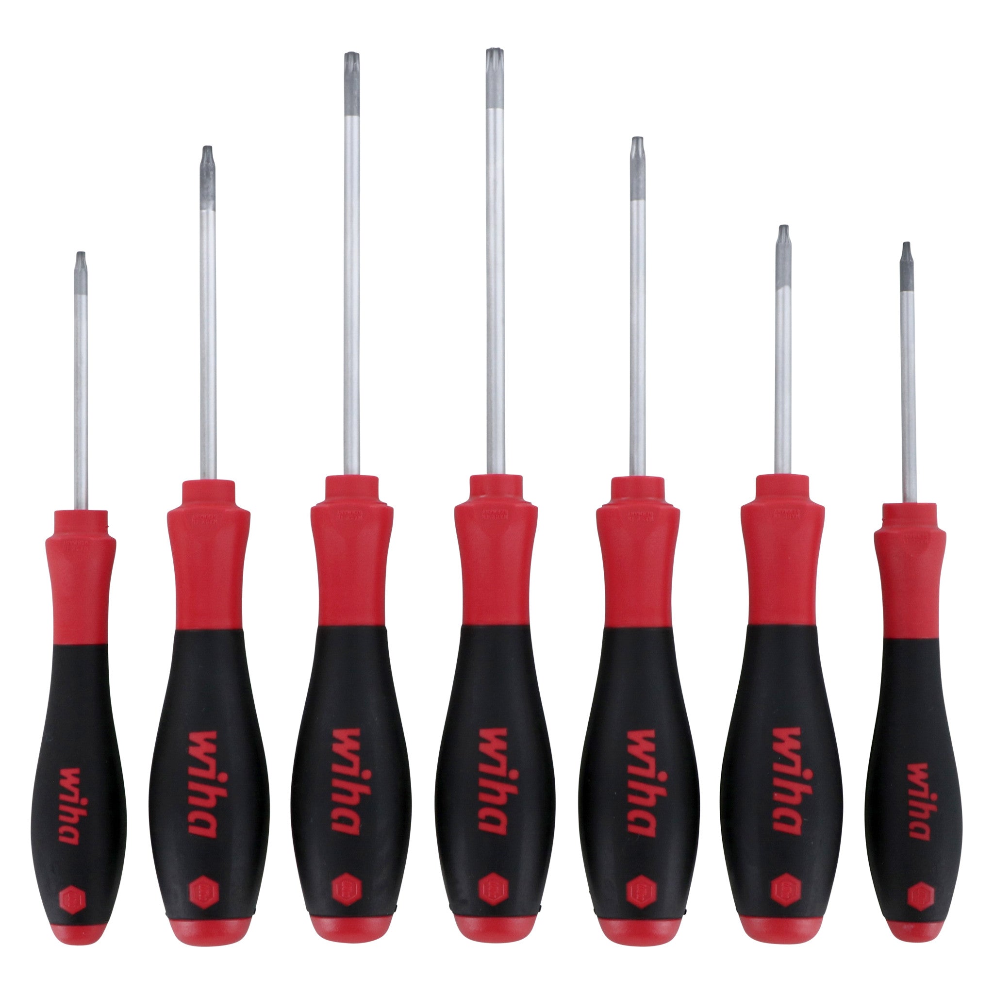 Wiha, 7 Piece SoftFinish Security Torx Set