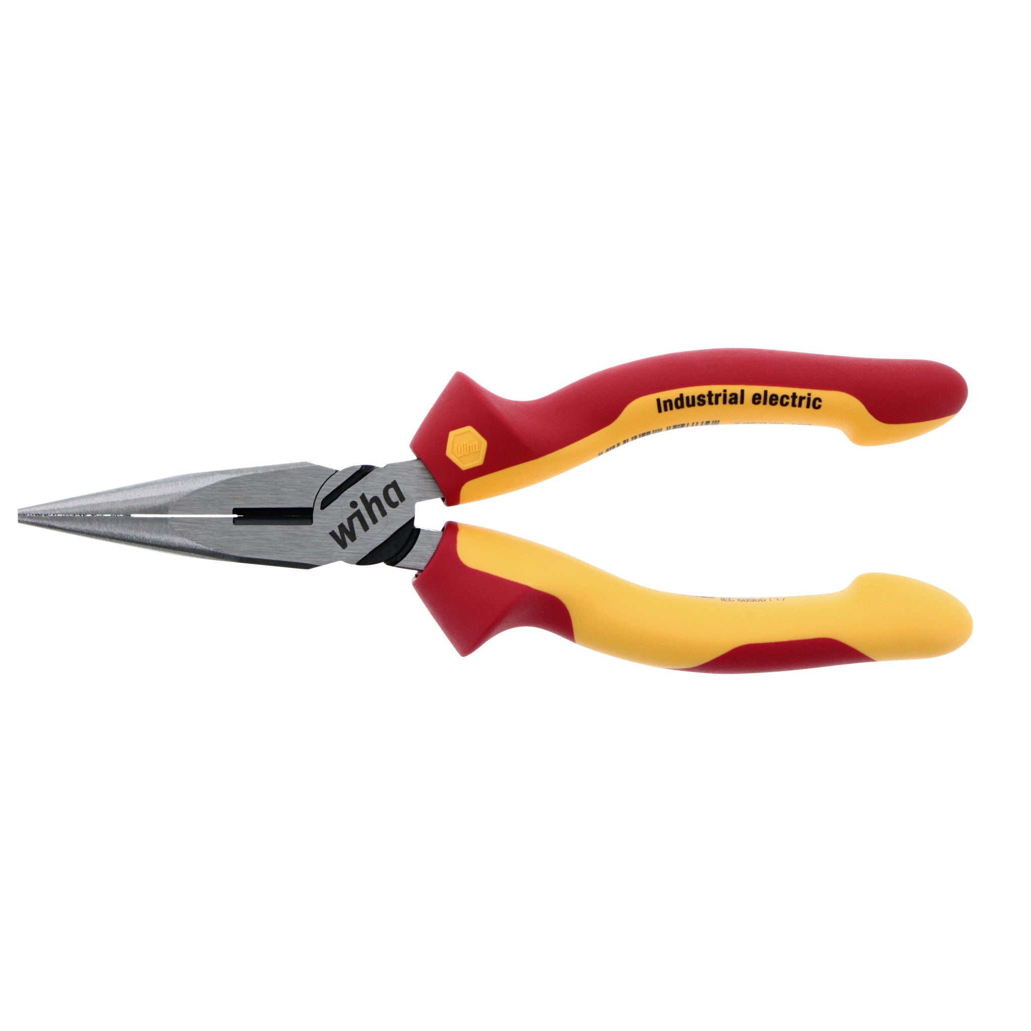 Wiha, Insulated Industrial Long Nose Pliers 6.3"