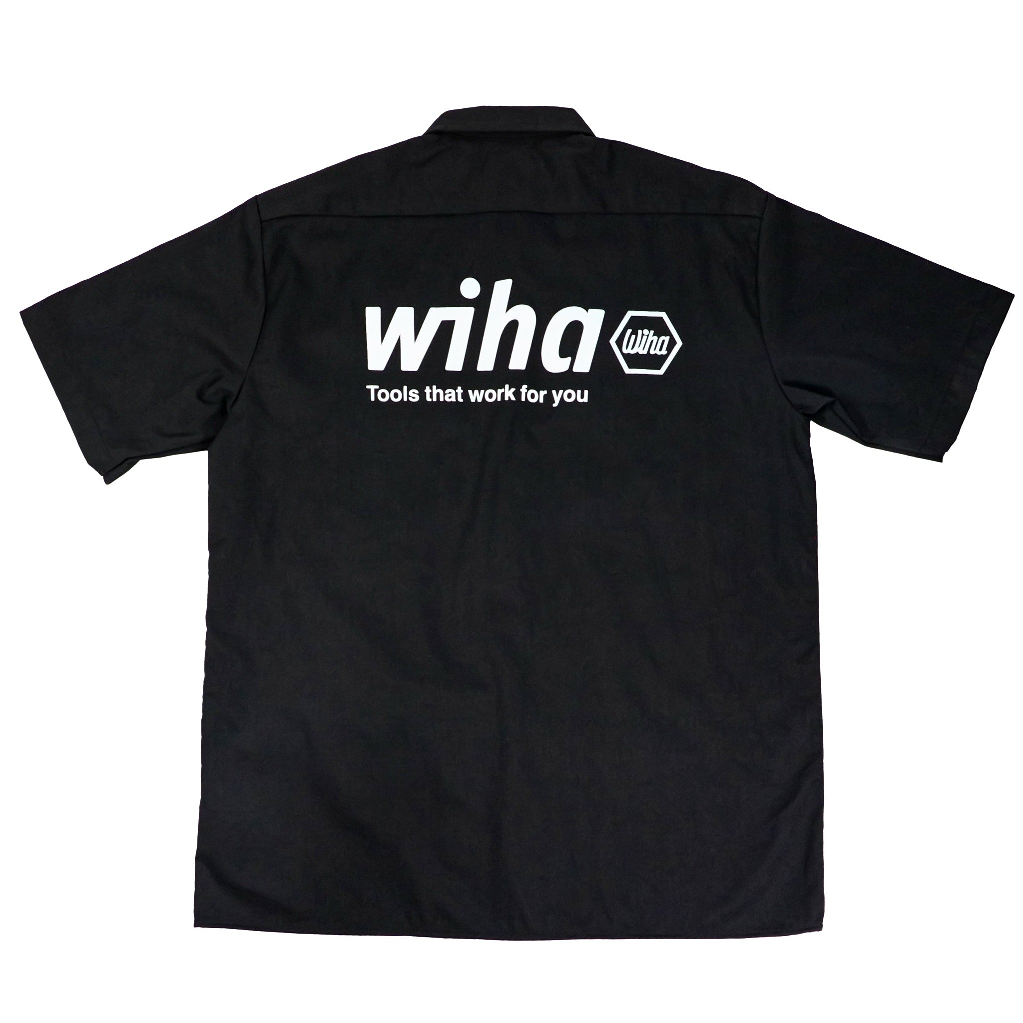 Wiha, Wiha Men's Dickies Short Sleeve Shirt Black XL