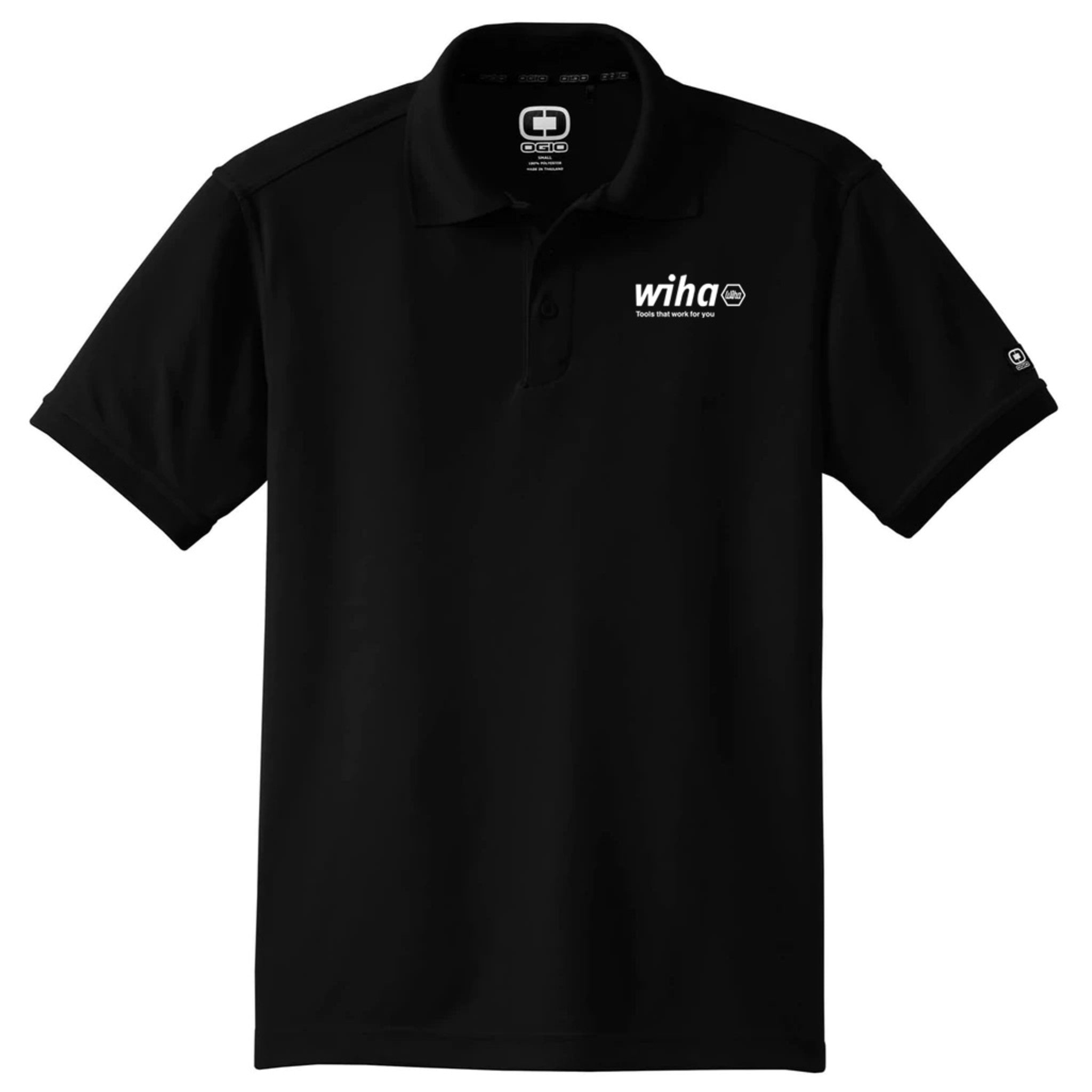 Wiha, Wiha Men's Ogio Black Polo Large