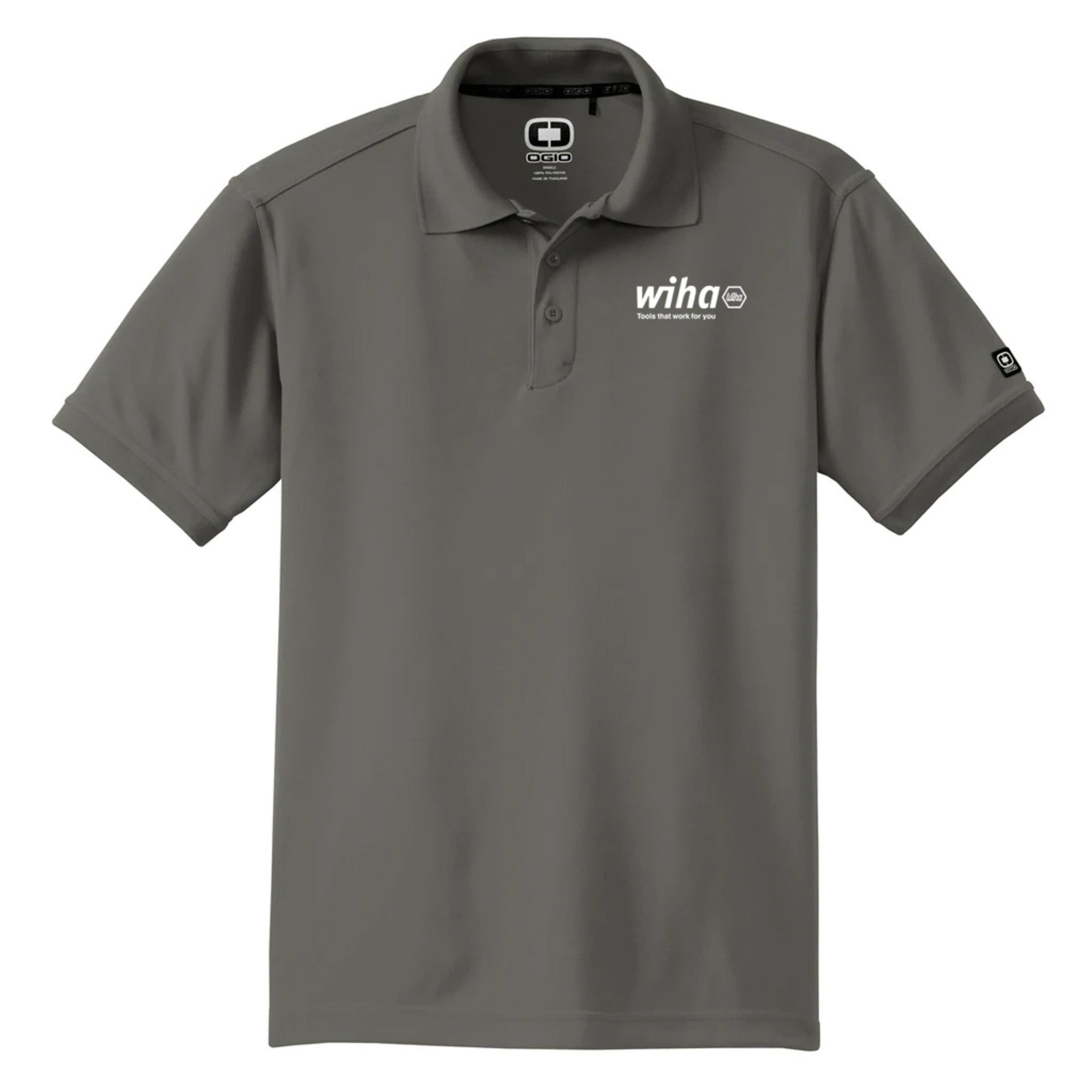 Wiha, Wiha Men's Ogio Polo Grey Small